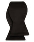 HT100001 | Black Satin Self-tie Bow Tie