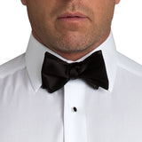 HT100001 | Black Satin Self-tie Bow Tie