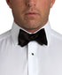 HT100001 | Black Satin Self-tie Bow Tie
