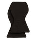 HT110001 | Black Faille Self-tie Bow Tie