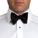 HT110001 | Black Faille Self-tie Bow Tie