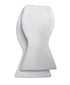 HT8110110 | White Pique Self-tie Bow Tie