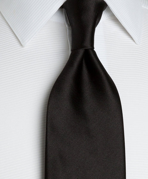 NT11100002 | Duchesse Satin Solid Neck Tie