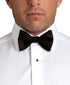 PT100001 | Black Satin Pre-tied Bow Tie
