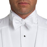 PT8110110 | White Pique Pre-tied Bow Tie