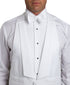 PT8110110 | White Pique Pre-tied Bow Tie