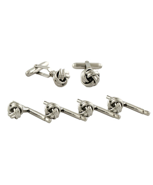 SS812000 | Silver Knot Brass Stud Set