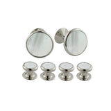 SS855300 | Mother of Pearl & Brass Stud Set