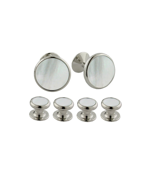 SS855300 | Mother of Pearl & Brass Stud Set
