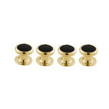 ST854809 | Onyx & Brass Shirt Studs