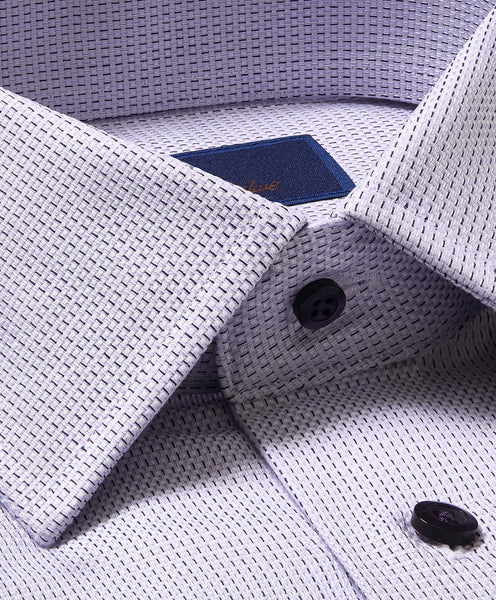 TBSP05106534 | Lilac Micro Dobby Dress Shirt