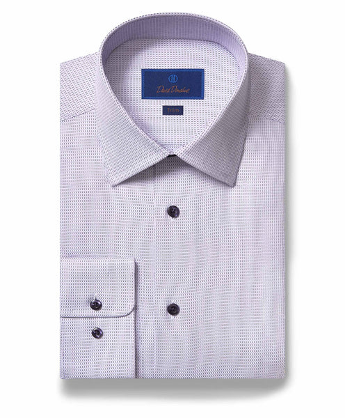 TBSP05106534 | Lilac Micro Dobby Dress Shirt