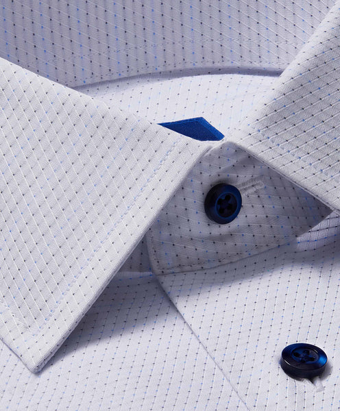 TBSP05211125 | Gray Micro Dot Dress Shirt