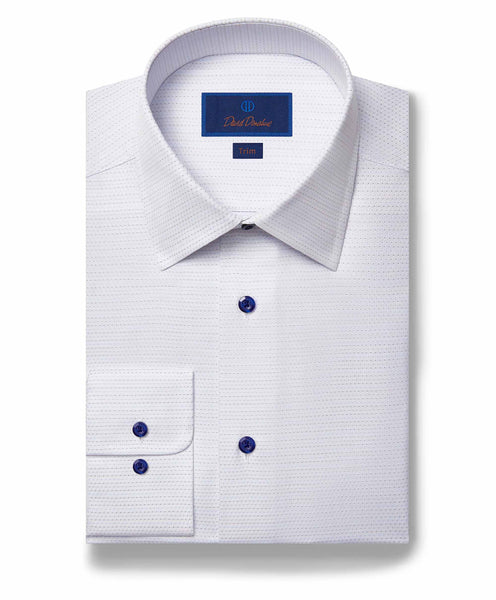 TBSP05211125 | Gray Micro Dot Dress Shirt